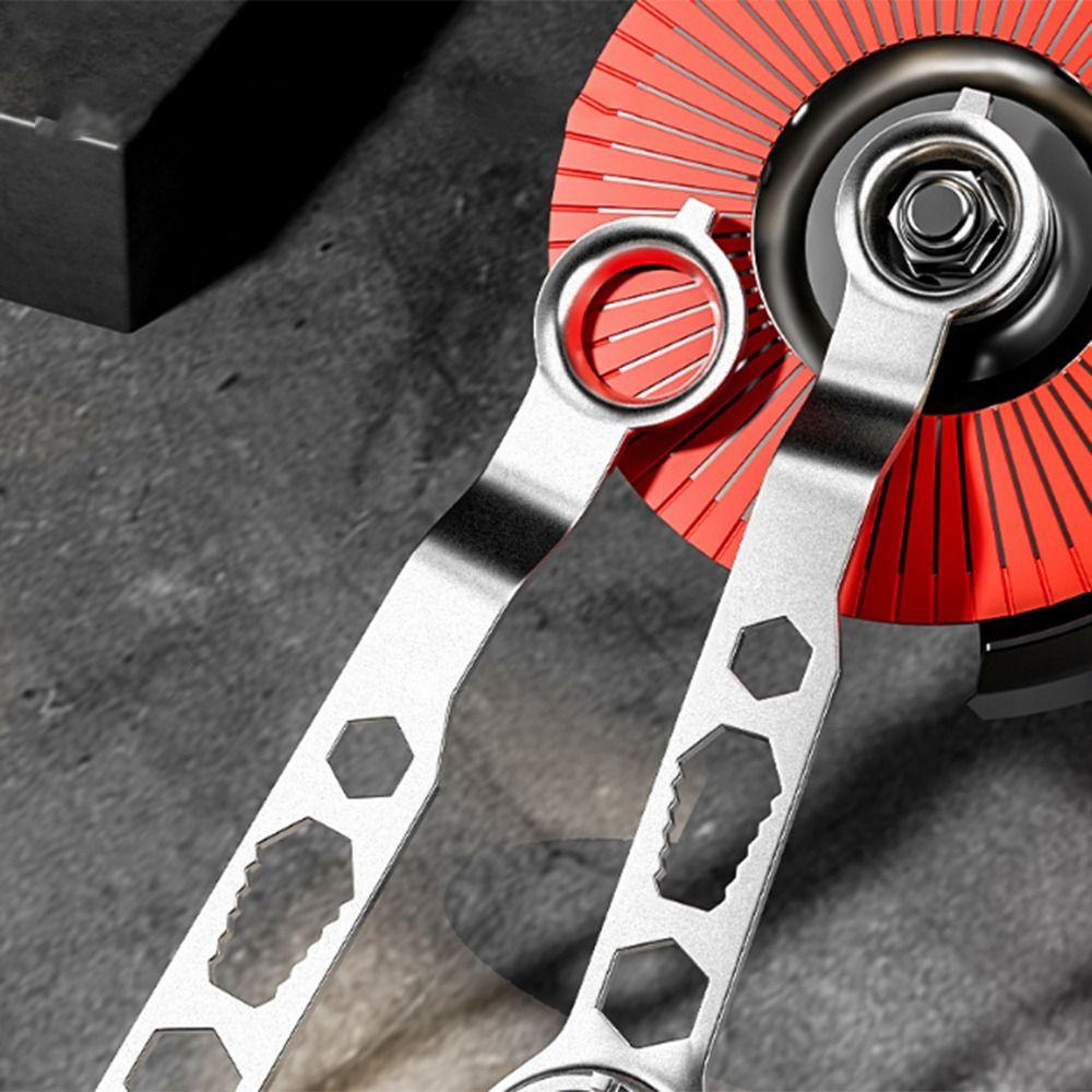 Labor Saving 4 Claw Double-head Wrench Angle Grinder Attachments  Disassembly Tool for Machine