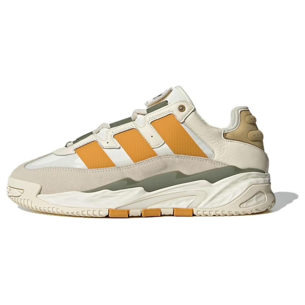 Adidas Originals Niteball 1.0 Round Toe Lace-Up Shock Absorbing Non-Slip Wear-Resistant Rebound Low-Top Lifestyle Casual Shoes Unisex Sneakers ID1121