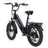Bodywel F20 Folding Electric Snowmobile 500W Motor 48V13.5Ah Battery City E-Bike 20 Inch Anti-Skid Wide Tire Outdoor Riding Electric Bicycle