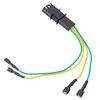4 Pins Side Mirror Heating Function Connector Cable Plug and Play Replacement for X3 X4 X5 X6 E70 E71 F25 F26 F15 F16