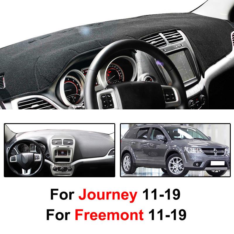 Car Styling Dashboard Cover Mat Pad For Dodge Journey 2011- Fiat Freemont Anti-Slip Dash Sunshade Protect Carpet Accessories