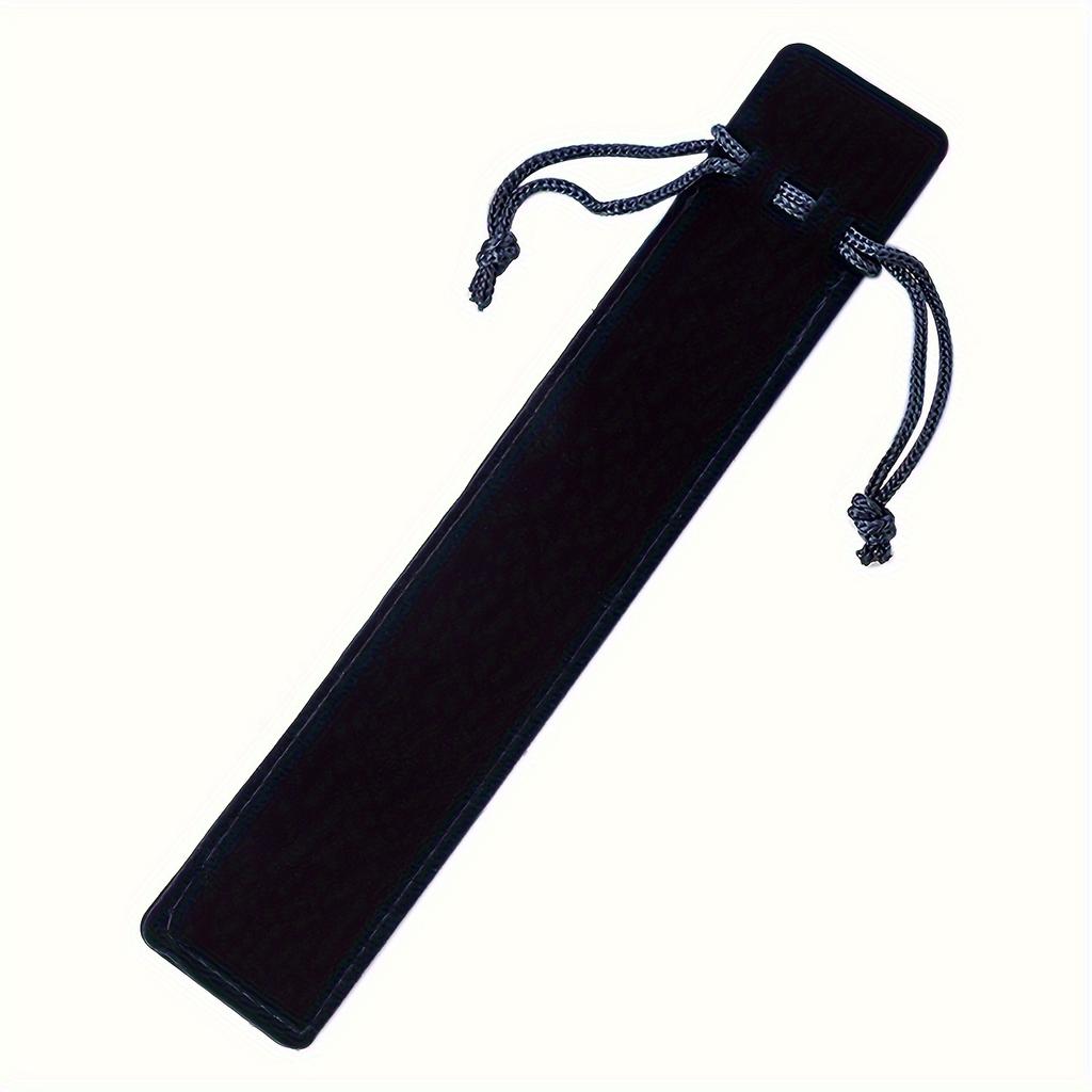 Luxury Crystal Pencil Cases - Double-Sided, Thick Plush Fabric Storage Bags for Copper & Fountain Pens