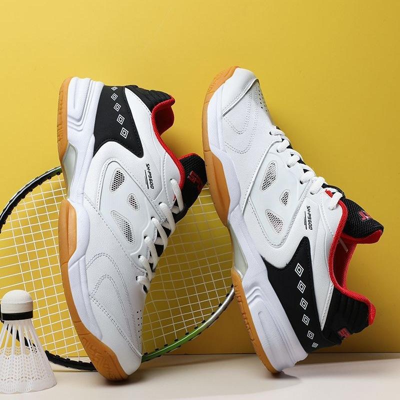 Training tennis shoes size 48 non-slip shoes large size 4746 sports shoes badminton shoes men's beef tendon sole table tennis shoes