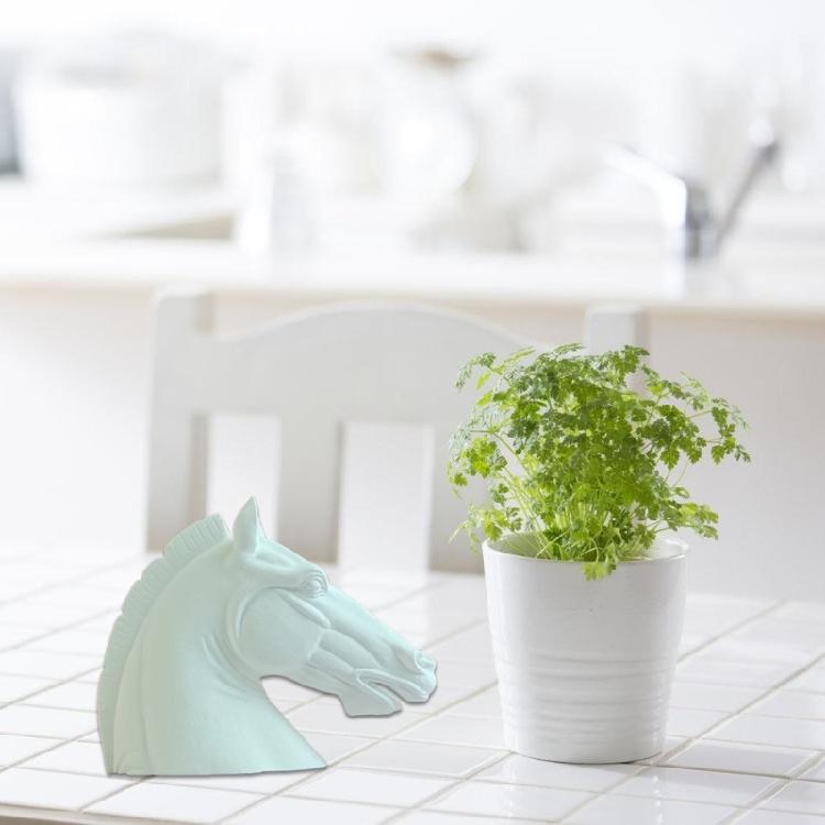 Easy Release Silicone Mold for Horse Head Sculpture Desktop Ornament Jewelry Making Tool Artistic Creation Mold