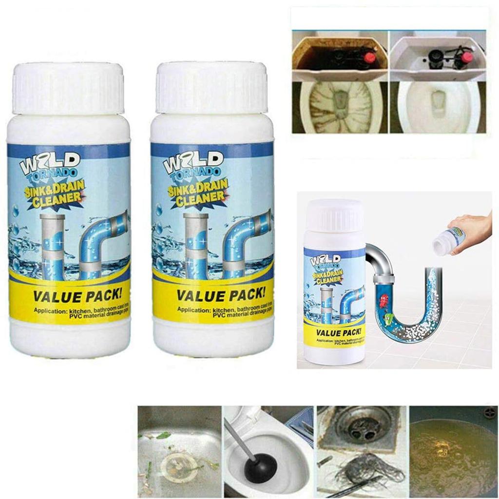 WildTornado Powerful Sink&Drain Cleaner High Efficiency  Clog Remover