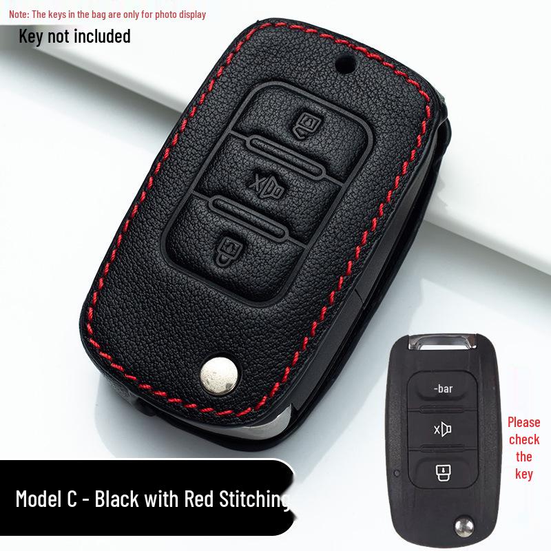 Wuling Mini EV & Hongguang Series Genuine Leather Key Case