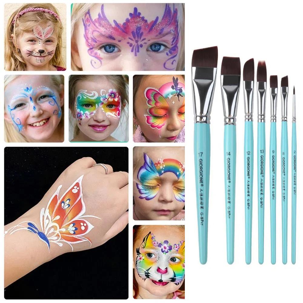 Professional Face Body Art Paint Body Pinting Oil Painting Brushes Drawing Tool