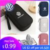 2026 Гаряча пропозиція Для автомобіля Volkswagen VW Сумка для зберігання Навушники USB-кабель для передачі даних Органайзер для подорожей Для Volkswagen VW Polo Jetta Sagitar Magotan