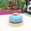 cute Hand Bell Delicate Durable Hand Clapping Bell Hand Pressing Service Bell Table Game Pet cat Toys Accessories Ringbell Gift