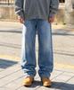 U Life G Basic Wide Washed Denim Pants 6 Colors [Ulzd_0002] (A Type)