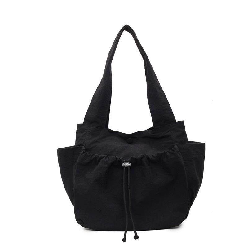 

Women s Shoulder Bag Large Capacity Tote Bag Commuter Underarm Bag чорний