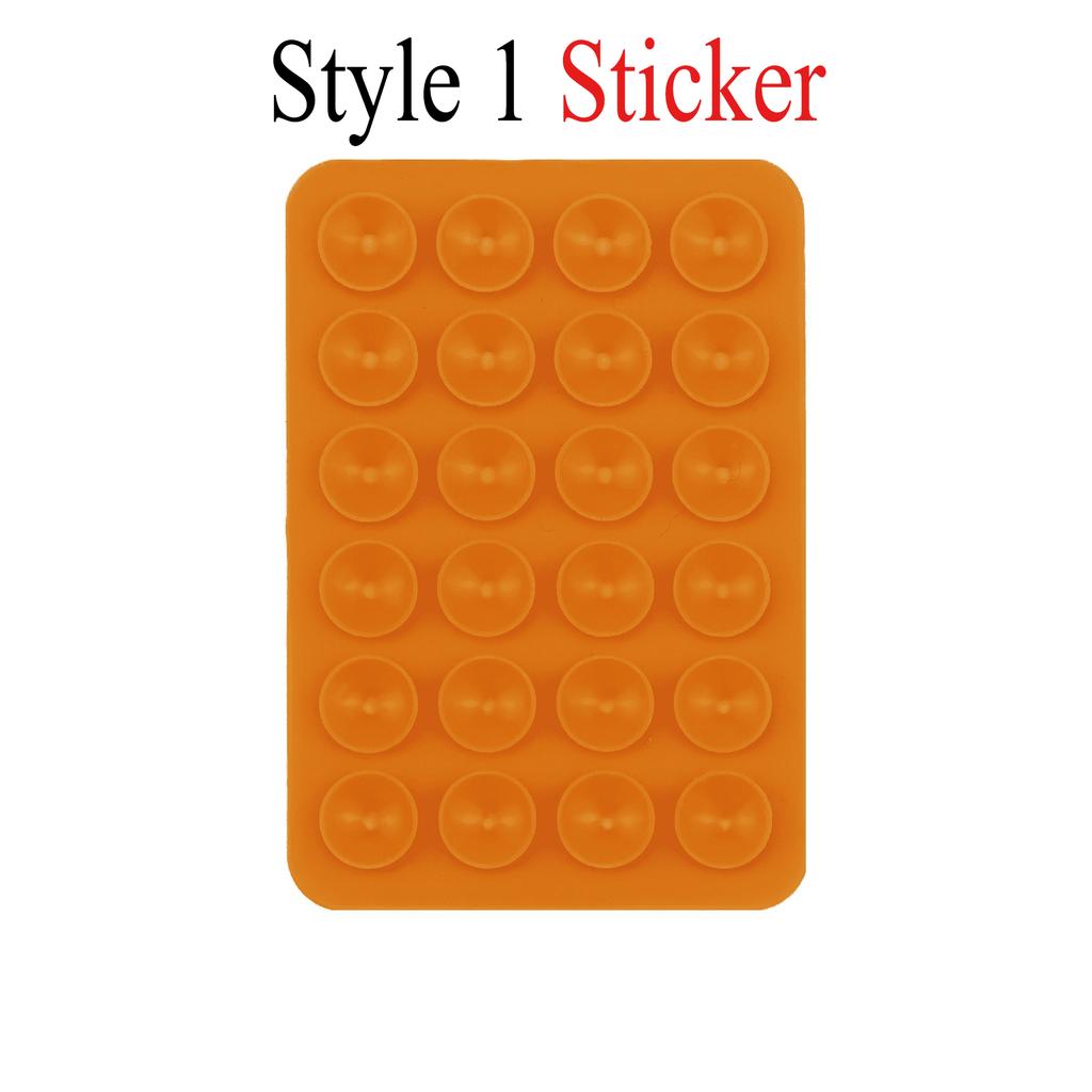 Sticker/Double-sided Suction Cup Adhesive Silicone Suction Pad Bracket Multifunction Rubber Sucker Pad Durable Mobile Phone