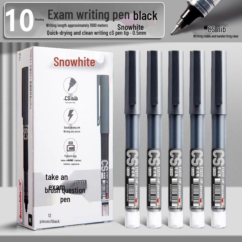 Sonderverkauf: Schnelltrocknender roter Kugelschreiber mit 0,5 mm Spitze und großem Fassungsvermögen für Schüler