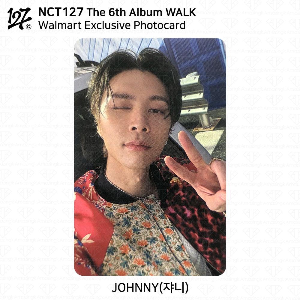 NCT127 The 6th Album WALK Exclusive Photocard SMtown Global Walmart KPOP