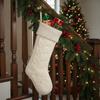 Yarn Knitted Christmas Socking Large Size Christmas Gift Bag Xmas Tree Hanging Ornaments  Fireplace