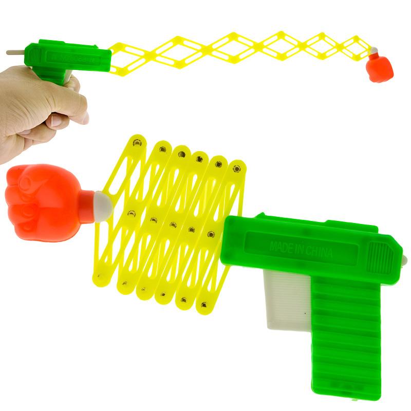 Fun 2Pcs Telescopic Fist Toy Kids Birthday Halloween Christmas Carnival Party Supplies Gift Rewards Novelty Gag Toy For Play