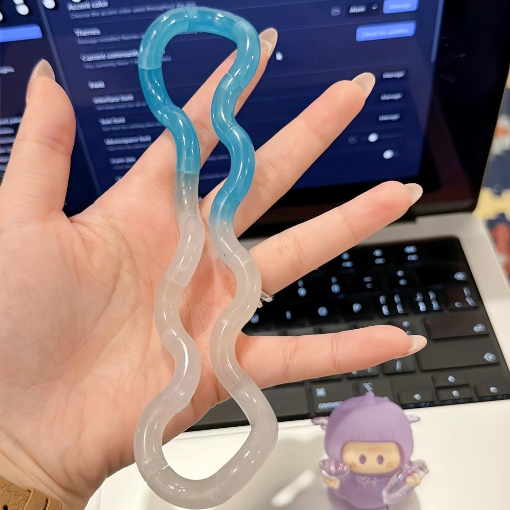 Deformable Rope Knot Stress Relieving Toy Deformation Rope Educational Tangle Fidget Toy Gift for Kid Juguetes Antiestrés