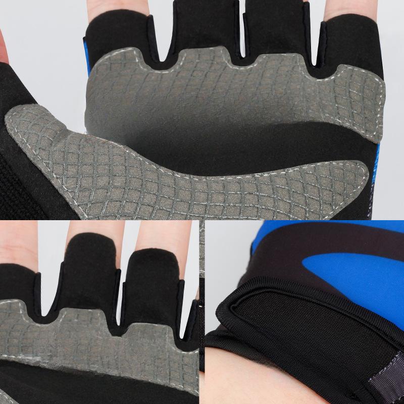 Summer Cycling Gloves Non Slip Wear Resistant Men and Women Outdoor Bicycle Road Bike Mountain Bike Half Finger Sports Gloves