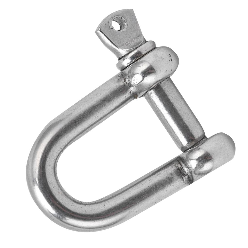 Screw Pin Shackle Stainless Steel DShaped Bow Shackle for Chains Outdoor Camping Survival Rope(M4 )