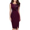 BITCED Fashion Summer Spring Sleeveless O-Neck  Casual Dresses
