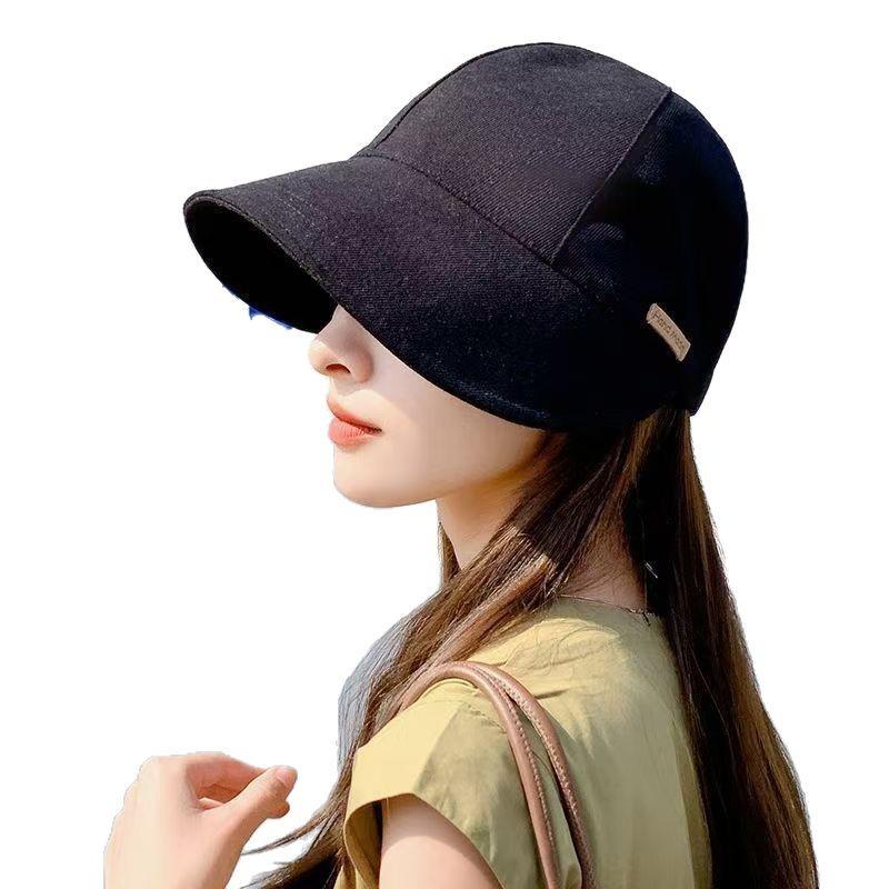 Nouveau chapeau seau de protection solaire peut être attaché queue de cheval masque décontracté polyvalent confortable respirant protection UV chapeau de soleil