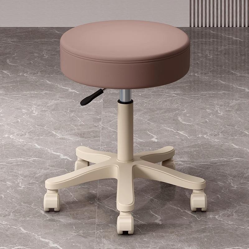 Beauty Salon Swivel Stool: Hairdresser, Nail Technician, Makeup Artist, Barber Wheeled Chair