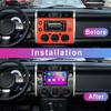 Car Radio Central Multimedia Navigation GPS Wireless Carplay Screen Stereo Android For Toyota FJ Cruiser J15 2006-2020 Head Unit