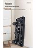 Aluminum Ultralight Foldable Trolley with Telescopic Design and Universal Wheels