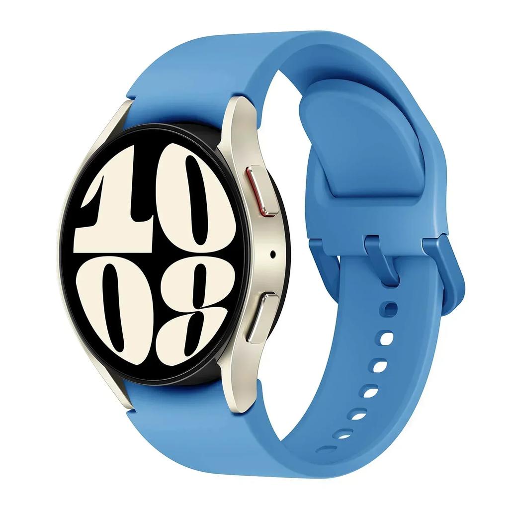 No Gaps 20mm Silicone Band for Samsung Galaxy Watch 7 6 4 Classic 42mm 46mm 43mm Strap for Galaxy Watch 4 5 Pro 6 Watchband