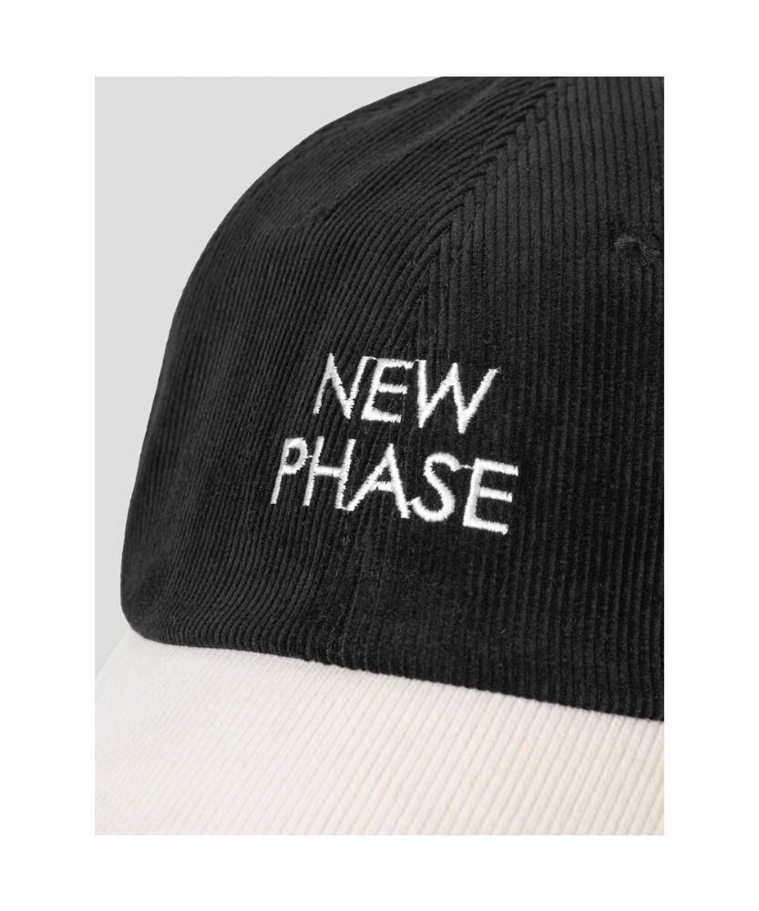 8seconds Corduroy Color Block Ball Cap Black