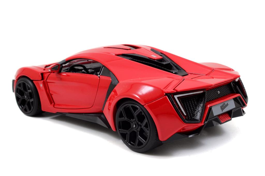 Jada 124 Scale 97377 Fast & Furious - Lykan Hypersport - Red