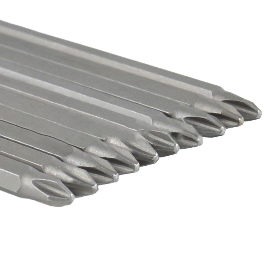 10Pcs 150mm PH2 Screwdriver Bits Magnetic Long Cross Screwdriver Electric Screwdriver Drill Hand Tools