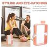Flache Wasserflasche Leicht Langlebig Wiederverwendbar Auslaufsicher Flache Wasserflasche Sport Fitness Outdoor Tragbar Reiseflasche