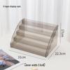 Multi-layer Transparent Cosmetic Organizer for Eyeshadow, Powder, Lipstick, Perfume, and Nail Polish