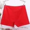 2024 High-Waist Cotton Boxer Briefs for Women - Plus Size MM200, Soft Threaded Design