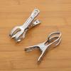 6Pcs Clothes Clips Stainless Steel Opening Clip Hanger Retainer Beach Towel Clips Keep Your Towel Clothes From Blowing Away Windproof Clip