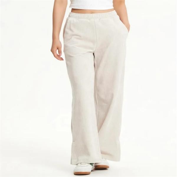 New Balance Velour Rib Wide Pants Aa Nbmle4w922