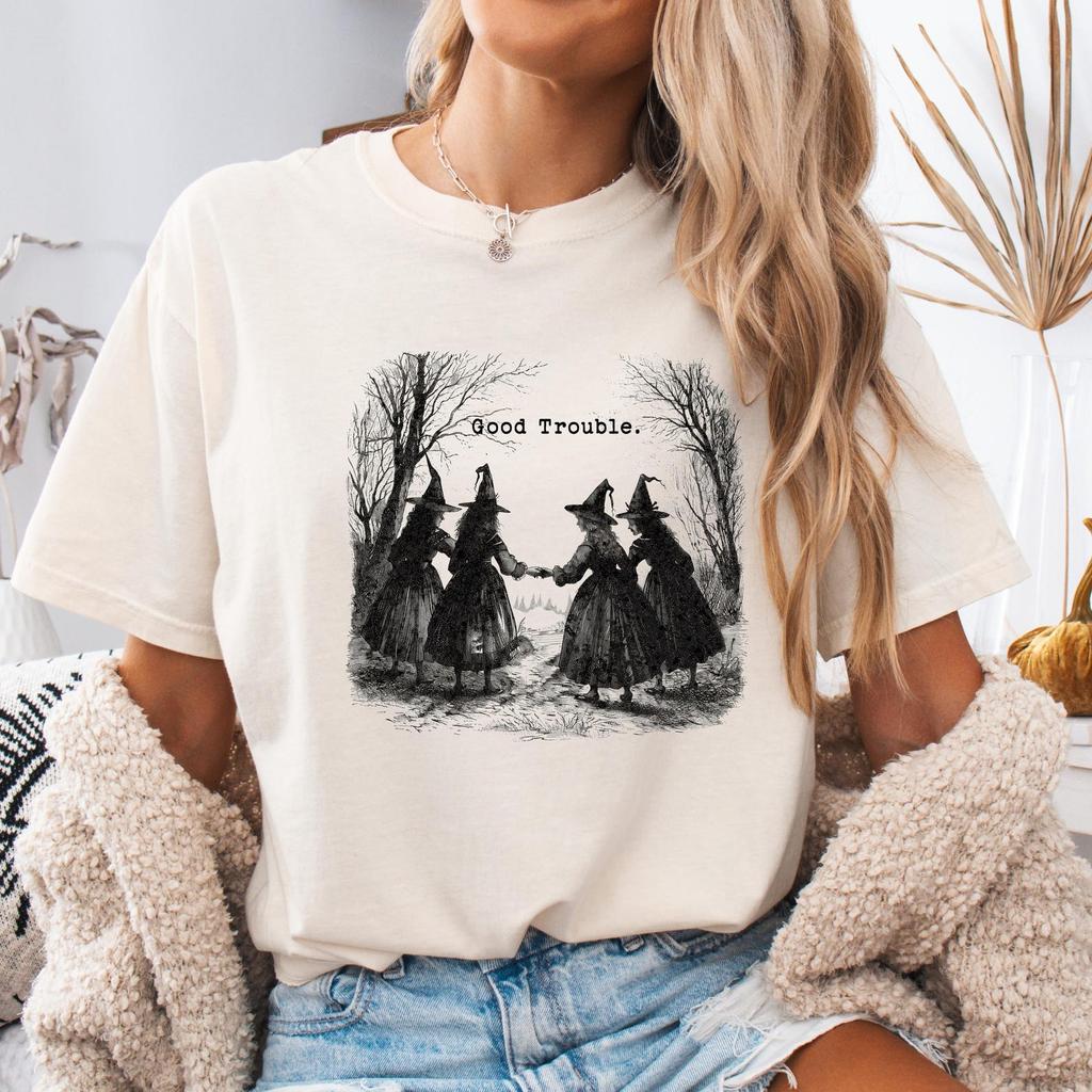 Witch Shirt, Comfort Colors, John Lewis Quote Tee, Halloween Activist Shirt,