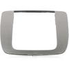PIT66 Dash Radio Bezel Trim Vent Compatible with Chevy Malibu 2008-2012 Silver Black