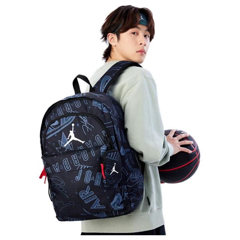 Jordan Polyester Rucksack Regular Unisex Graffiti Schwarz Jordan JD2513167GS-002