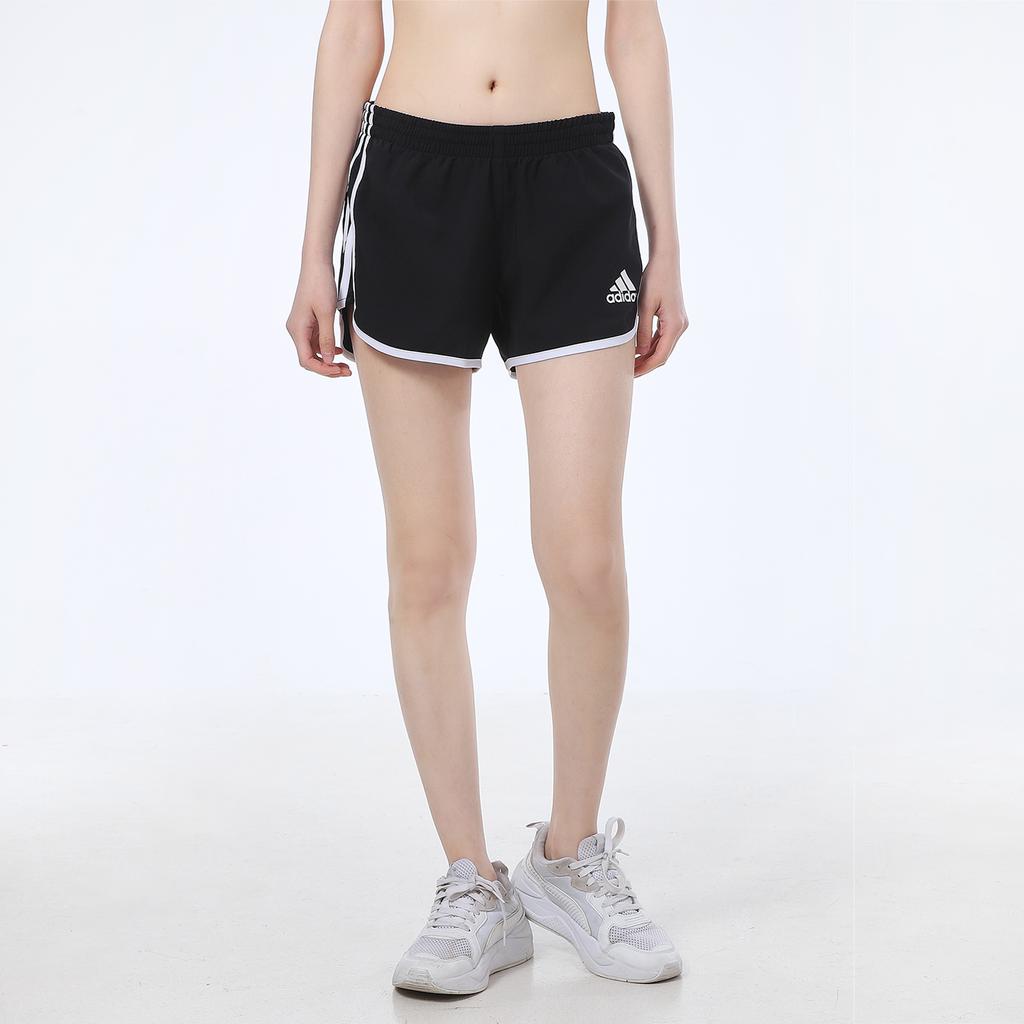 adidas Casual Sports Running Fitness Woven Shorts Women Bottoms Black GK1980