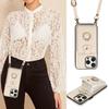 Phone Case: for iPhone Case Wallet with Card Holder, 360°Rotation Finger Ring Holder Kickstand,