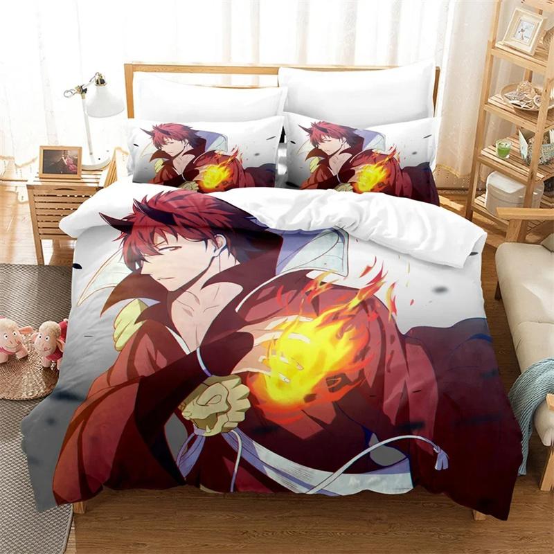 Anime Bedding Set That Time I Got Reincarnated As A Slime Rimuru Kids Gift Duvet Cover Pillowcases Queen King Single Size