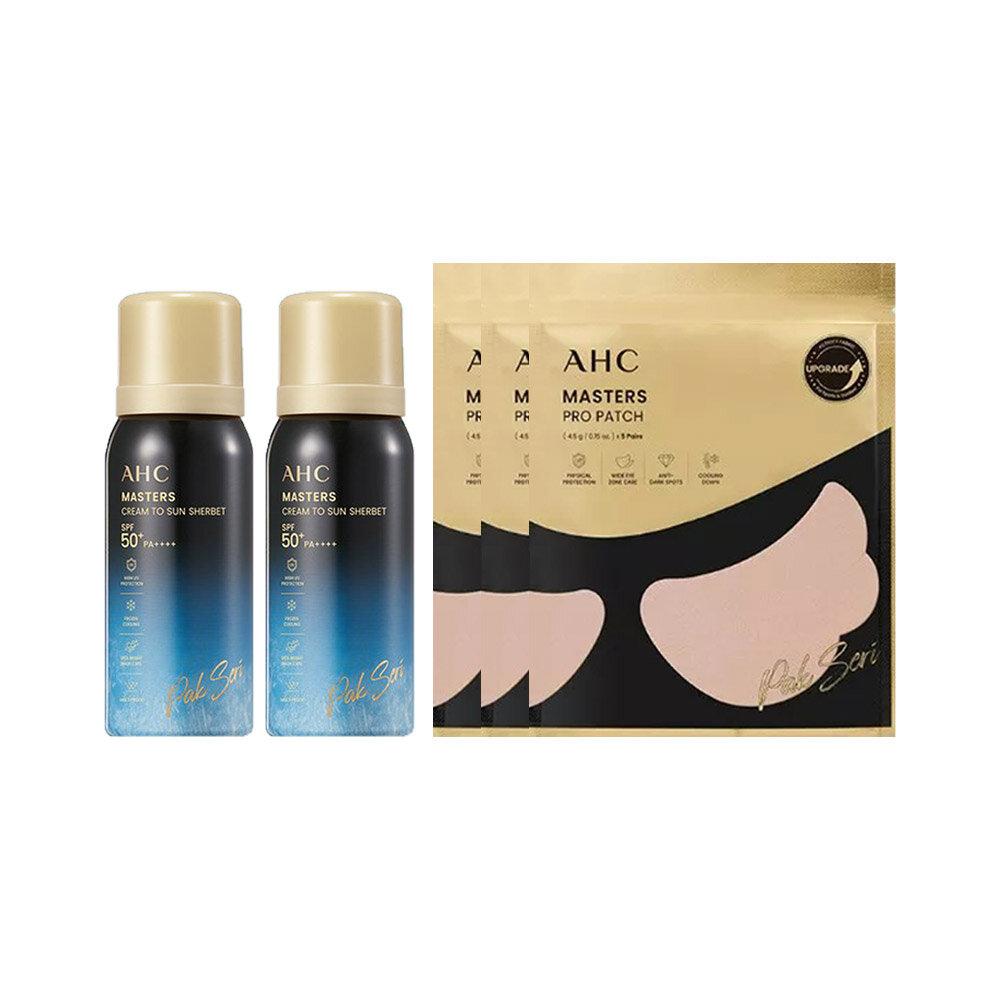 AHC Masters Park Se-ri Sun Shave Cream 2 pcs + Sun Patch 3 pcs
