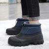 Men Outdoor Activities Fishing Snow Work Boots Winter Boots Warm Waterproof Sneakers