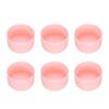 6pcs Flexible Silicone Cup Sleeve Heat Resistant Water Bottle Bottom Cover Dishwasher Safe Drinkware Protector