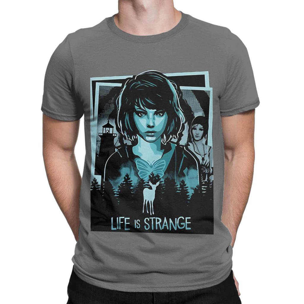 Life is strange Max collage Funny Graphic 100 Cotton TShirt Life Is Strange Tees Tops For Unisex