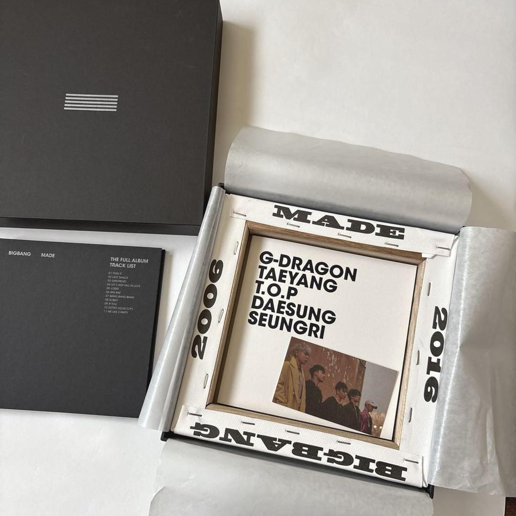 [USED] BIGBANG MADE THE FULL ALBUM Korean Edition with Trading Card