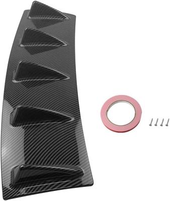 23.0 X 6.1 Inches (58.5 X 15.5 Cm) Universal Car Rear Bumper Spoiler