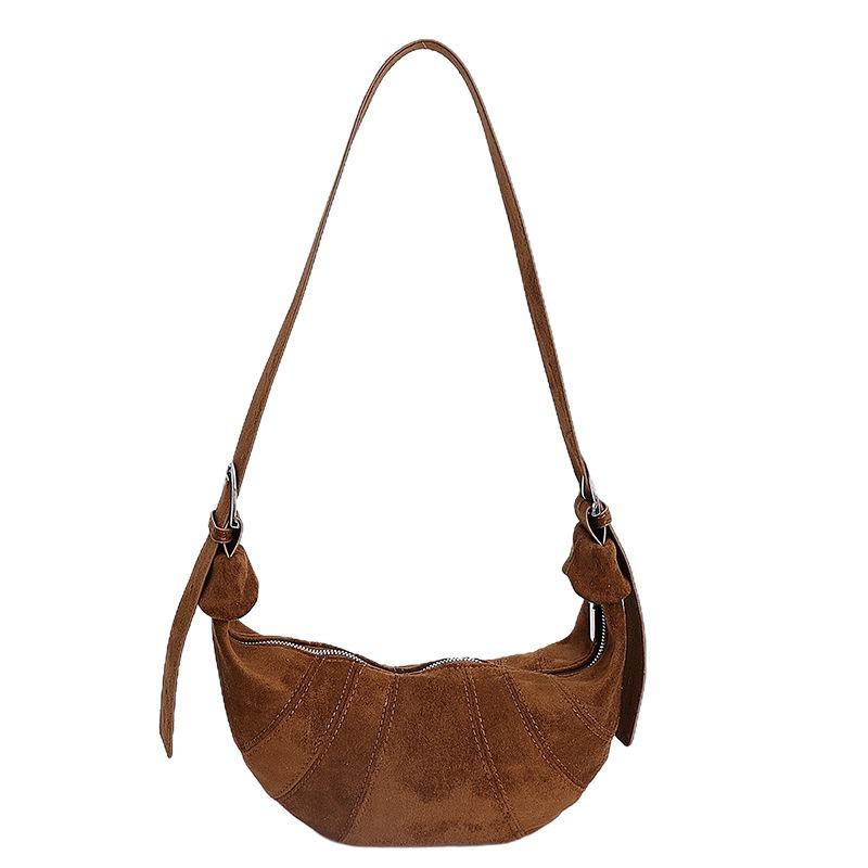 Slack Retro Shoulder Bag Large Capacity Bag Women's New Autumn Messenger Bag Croissant Bag